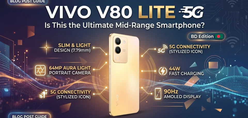 Vivo launches V80 Lite 5G in Bangladesh